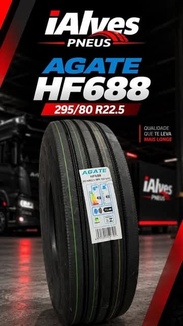 Pneu Agate HF688 295/80 R22.5