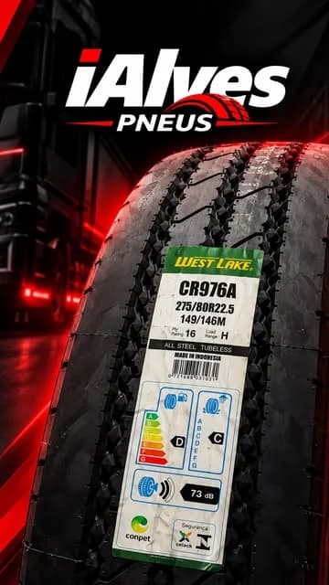 Pneu Westlake CR976A 275/80 R22.5
