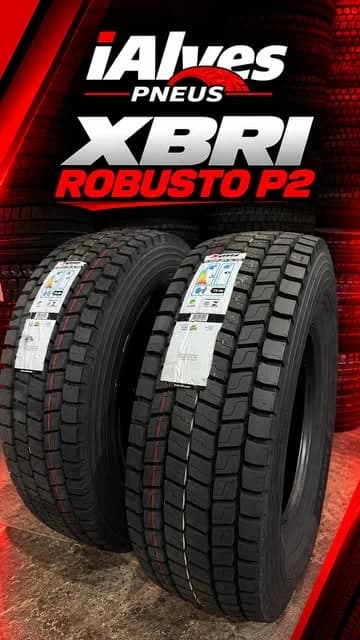 Pneus XBRI Robusto P2 borrachudo no estoque da iAlves
